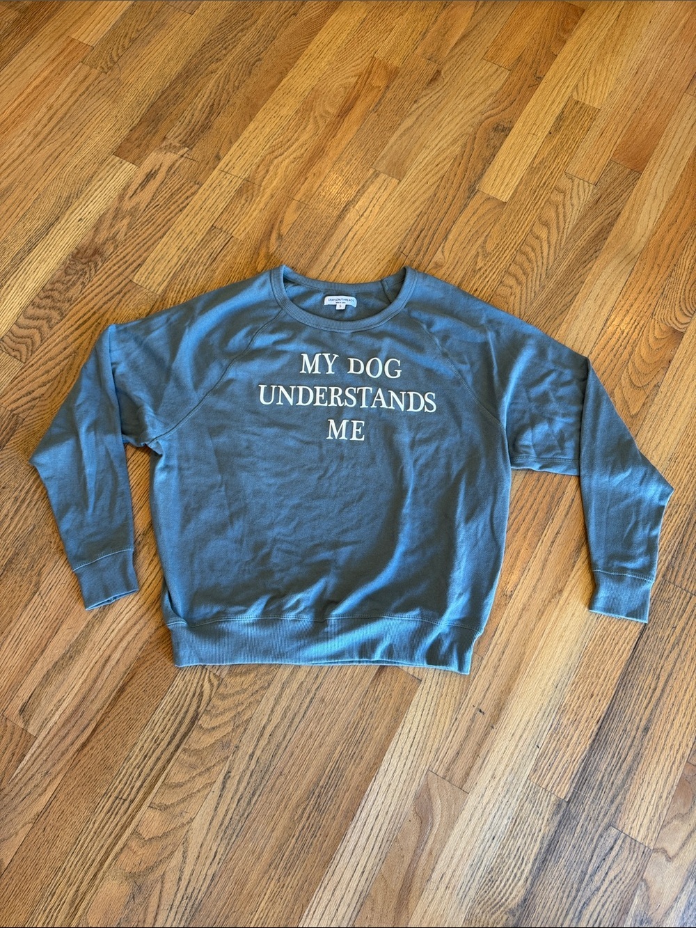 Grayson Threads Slate Blue Crewneck Sweatshirt - Picture 1 of 8